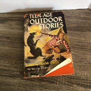 1947 Teen-Age Outdoor Stories Book